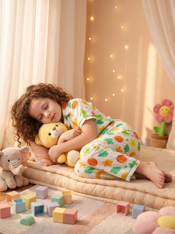 DTD Kids Unisex Night Wear Set